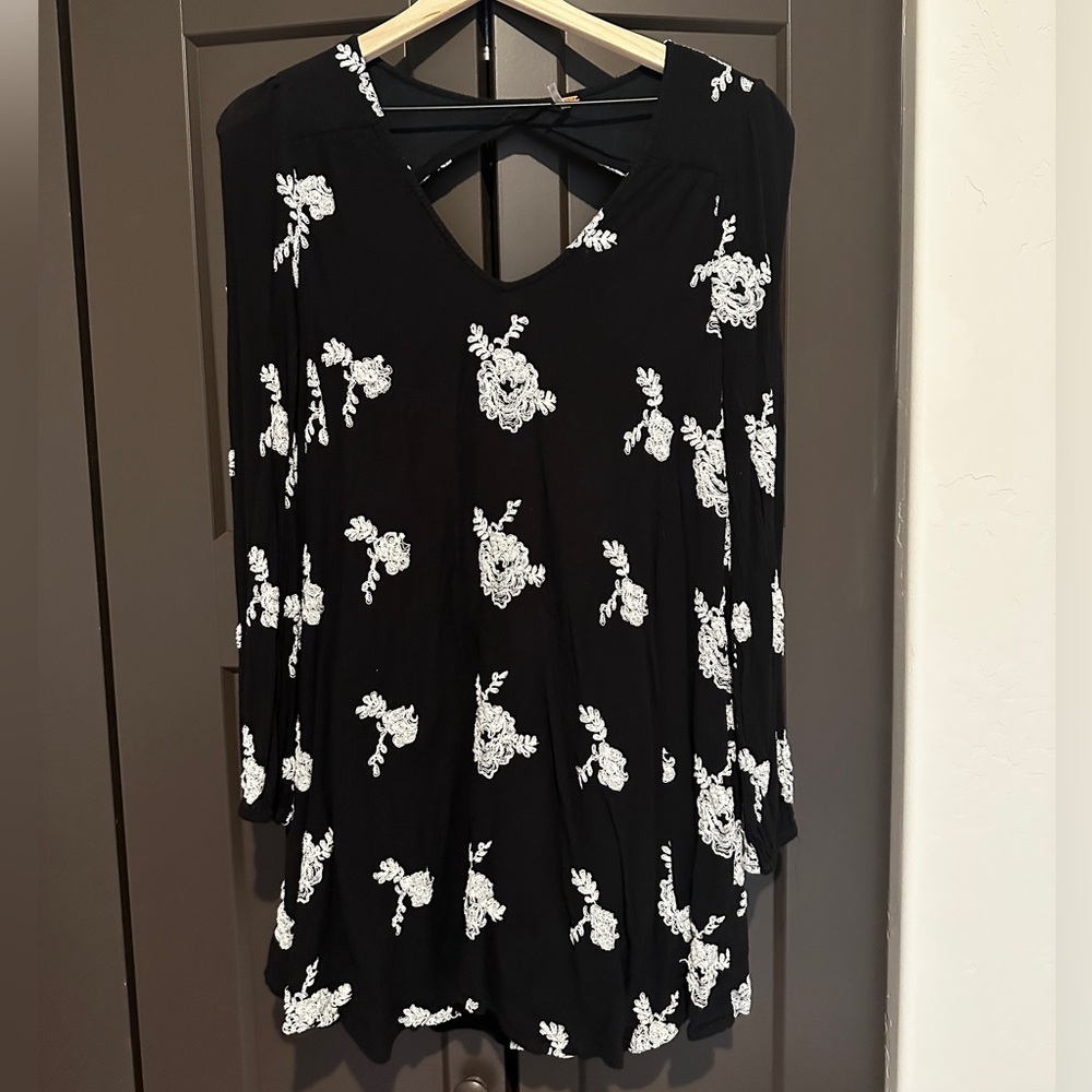 Free People Black Dress